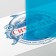 Laying on the table plastic A3, 460 x 330 mm, 500 μm, transparent, turquoise (suitable for the office)