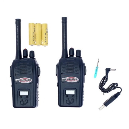Set of radio spies, range up to 200 meters, without noise, work from the battery-7