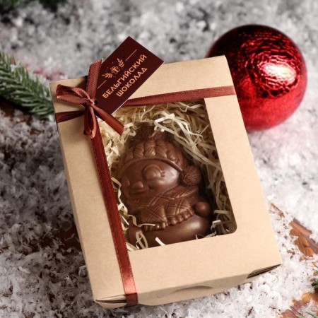 Chocolate figure "Girl in a hat", 80 g