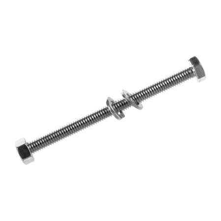 Bolt bolt master, with a hexagonal head, galvanized, Din933, M6x80 mm, 5 pcs-3