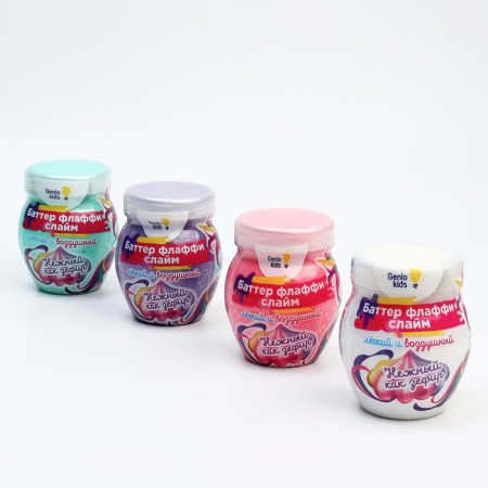 Toy Fliff Slime "Mint-Mint", marshmallow, mix-1