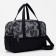 Road bag on lightning, 3 external pockets, a long belt, black color