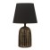 Aurika table lamp E27 40W black and gold 20x20x32 cm