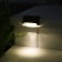 Garden lamp on a sunny battery, 8 × 4.5 × 4.5 cm, 1 LED, glow warm white, brown