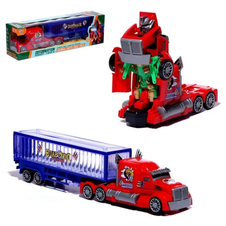 Robot "Truck", transforms, light and sound effects