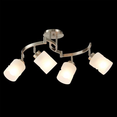 Ceiling chandelier Citilux "Astro" CL125142, 74x74x37 cm, 4x75W, e27, gray color-1