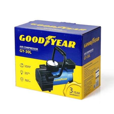 Car compressor Hoodyear Gy-30l, 30 l/min, with a removable handle, with a bag-5