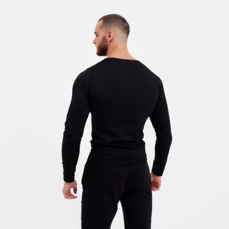 Male thermal underwear (longshit), black color, size 46-48-2
