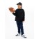 Sweatshirt for a boy, height 134 cm, black color
