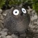 Lamp Garden era on the sunny battery "Owl Gray" LED, IP54