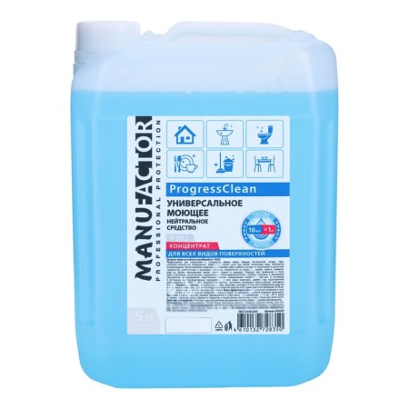 N302 Universal detergent neutral agent "manaufactor" concentrate, PVC, 5 liters