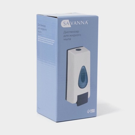 A dispenser for an antiseptic or liquid soap mechanical, 350 ml, plastic, white color-10
