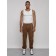Joggers are sports male, size 50, brown color