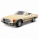 BBURAGO Mercedes-Benz 450 SL (1977), Die-Cast, 1:32, Golden color