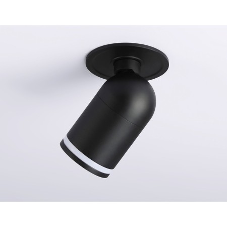 Lamp built -in spot ambrella techno spot move Ta1273, Gu5.3, black sand, white matte-4