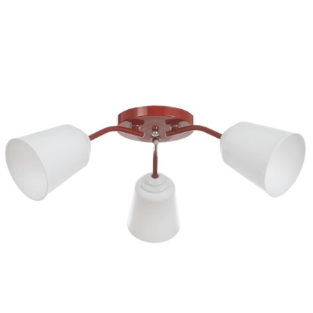 Causte "Online" (Tsil.) 3x15W E27 Model: BR 00286 Red 50x50x15cm