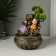 The desktop fountain from the network, the backlight "Little Hothee by the tree" MIX 16x18x24 cm