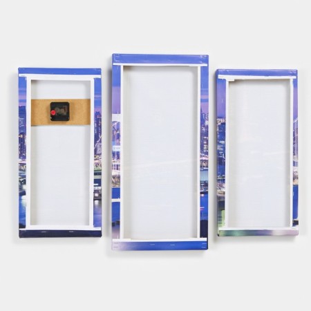 Watching, modular, series: City, "Lumining Bridge", 60x80 cm-2