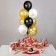 Latex ball 12 "" With DR! ", 2-hand, set 25 pcs., Mix