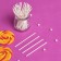 A set of sticks for candies "Condyir", ⌀0.3 cm, length 10 cm, 50 pcs
