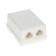 Rexant telephone outlet, 2 6P-4C REXANT, 03-0002
