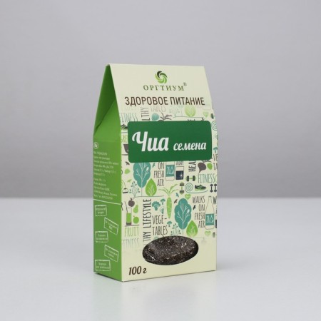 Chia seeds, ecological, without gluten, 100 g-4