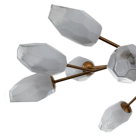 Ceiling Lamp Indigo, 13003/12c Brass. 12x40W, G9, 1080x1080x450 mm, matte color with gradient-2