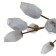 Ceiling Lamp Indigo, 13003/12c Brass. 12x40W, G9, 1080x1080x450 mm, matte color with gradient