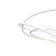 Suspension lamp Maytoni Mod100pl-L88WK1, LED, 2x79 W, 730x3200 mm, 6400 lm, white
