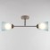 Luer "Ray" (cylinder) 2x15W E27 Model: BR 00251 White/blue