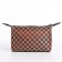 Lightning cosmetic bag, brown color