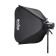 SOFTBOKS GODOX SGGV6060, for premature flashes, with honeycombs and adapter S2