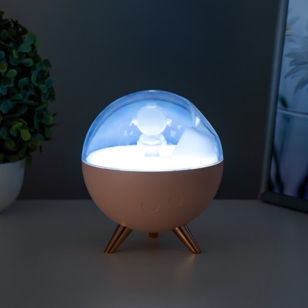 Night Moisturizer "Cosmonaut" LED USB AKB 13x13x15.5 cm Risalux-5