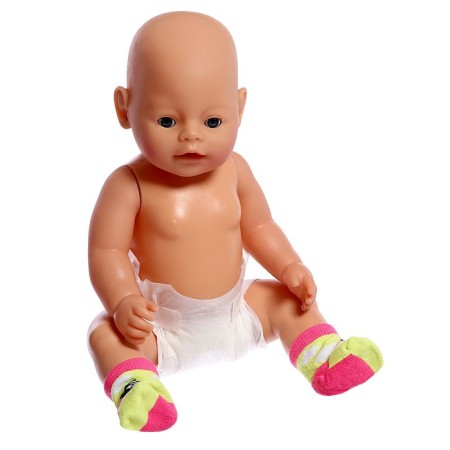 Clothing for dolls "God's cow", socks with a diaper-7