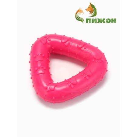 Chewing toy Superproof "Magic Triangle", pink