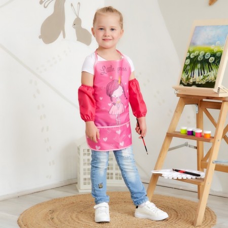 Apron with overturners Children's Ethel "Cute Girl", 49 x 39 cm