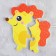Soft puzzle for kids "Hedgehog on a walk", 3 details, crush me