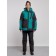 Ski costume female winter, size 52, dark green color