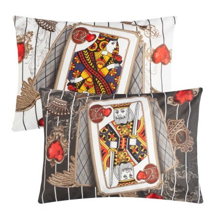 A set of pillowcases "Ethel" maps 50x70 cm - 2 pcs, 100% cotton, calico