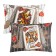 A set of pillowcases "Ethel" maps 50x70 cm - 2 pcs, 100% cotton, calico