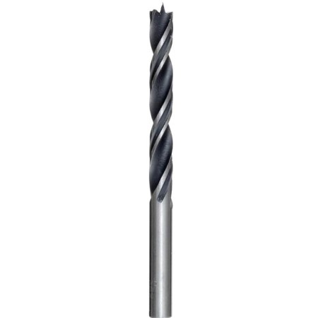 KWB wood drill, 10x120 mm, cylindrical shank, steel CR-V