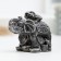 Figure "Elephant on Money" under stone, 7.5x4.5x6cm