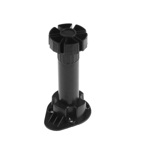 Support adjustable tundra, h = 120-150 mm, black, 1 pc.