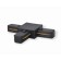 Connector T-shaped single-phase for connecting track tire pipelines GL7078 bk black