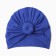 Turban for girls, blue color, size 44-47 cm