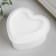 Mold Silicon "Casket Heart" with a lid 9x8x4.9 cm