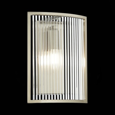 Sconces st. SL1234.101.01. Cosenza. 1x60 W, E14, 20x26 cm, Nickel color-1
