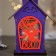 Decor with backlight "House of Screams" 7 × 12 × 21 cm