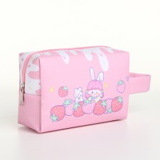 Cosmetic bag Dor Zayka, 17*7*11, lightning department, pink