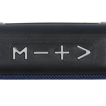 Portable column Luazon Lab-39, 3 watts, 400 mAh, Soft Touch, blue-3